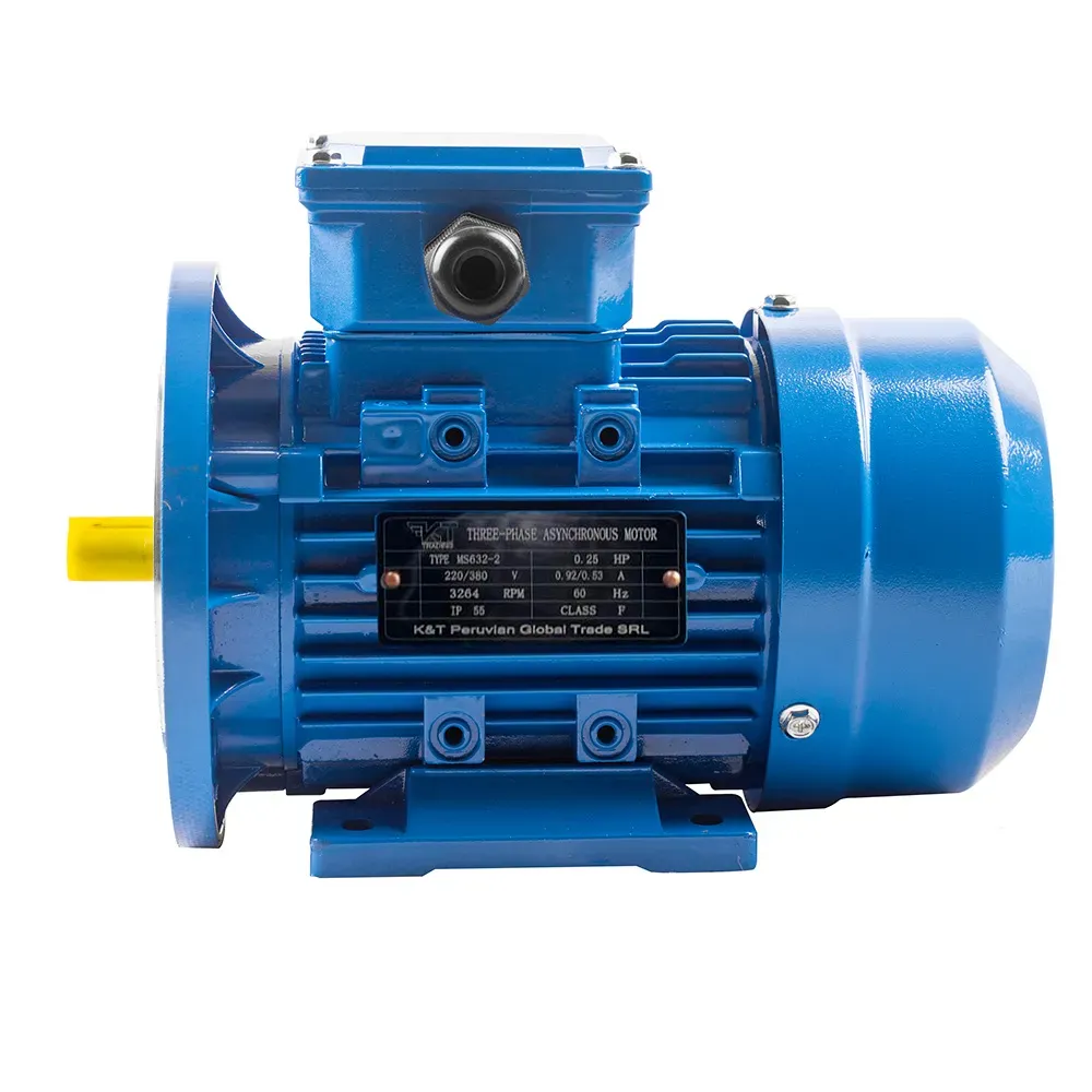 Motor Trifásico 0.25 HP en 3264 RPM